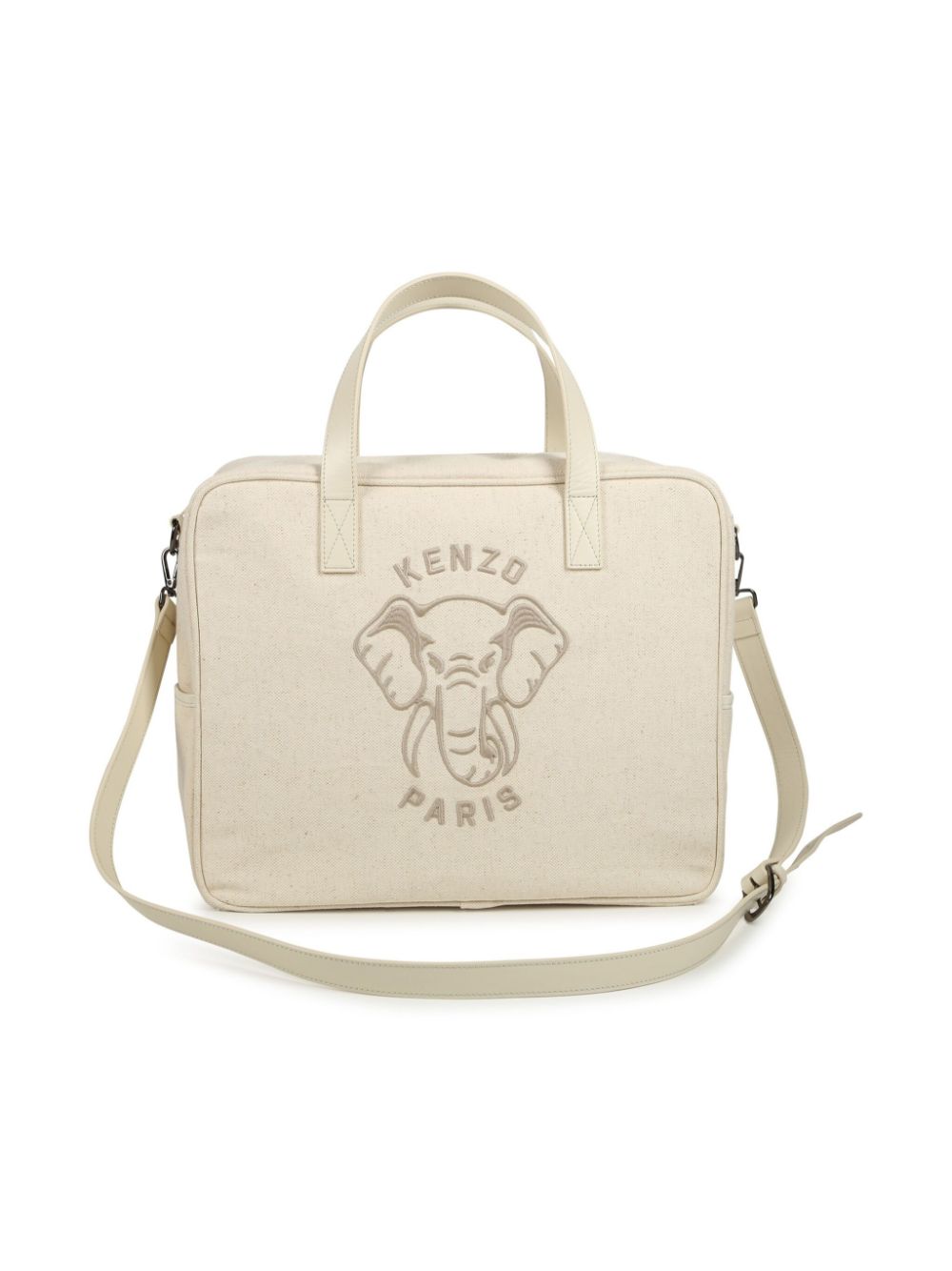 Kenzo Kids logo-embroidered changing bag - Neutrals von Kenzo Kids