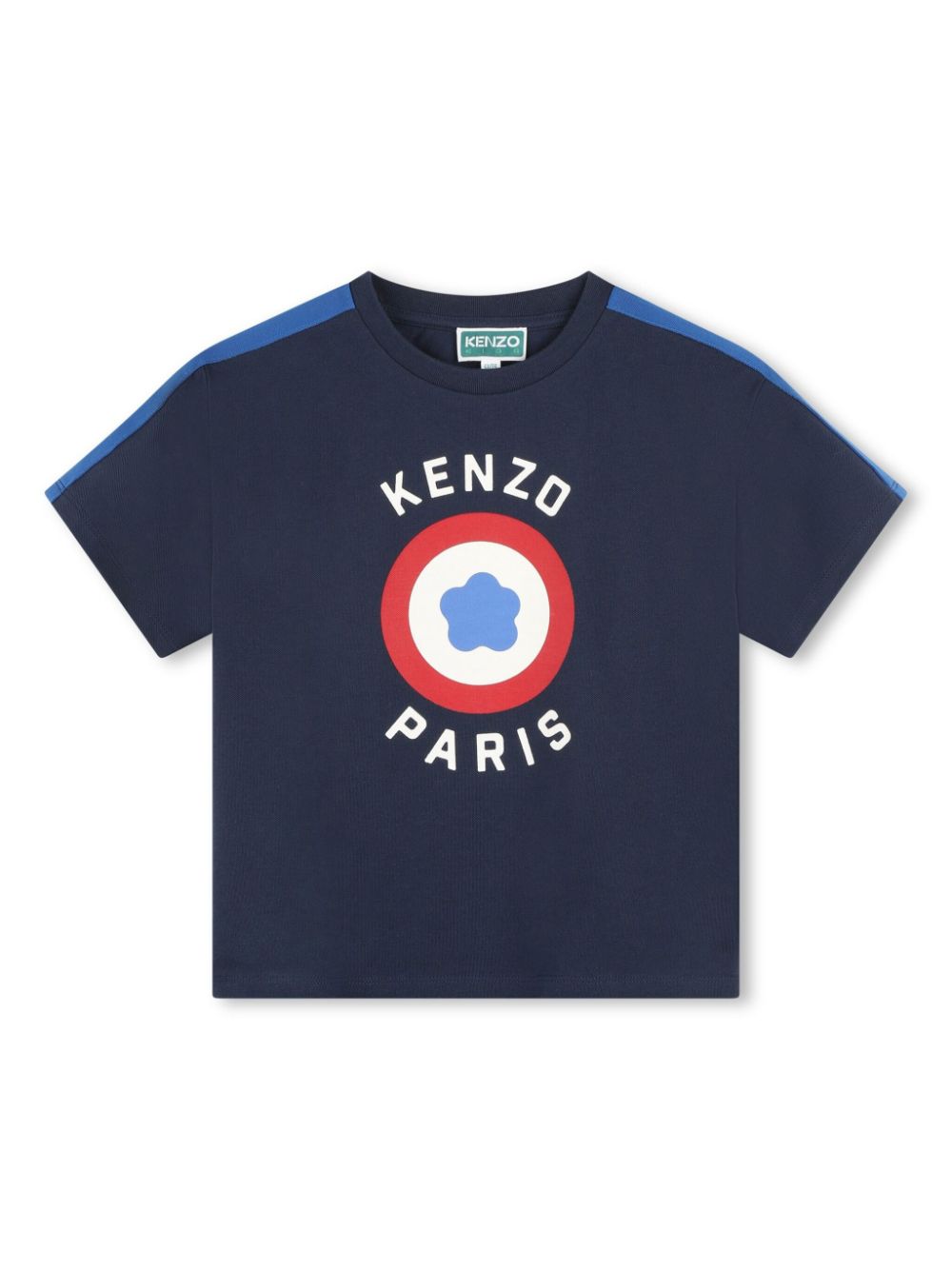 Kenzo Kids logo-print cotton T-shirt - Blue von Kenzo Kids