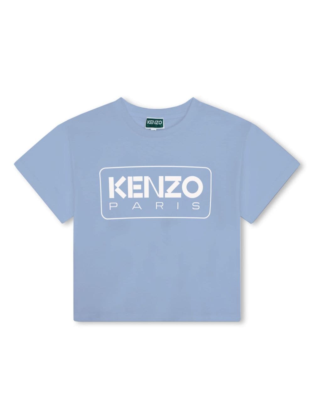 Kenzo Kids logo-print organic cotton T-shirt - Blue von Kenzo Kids