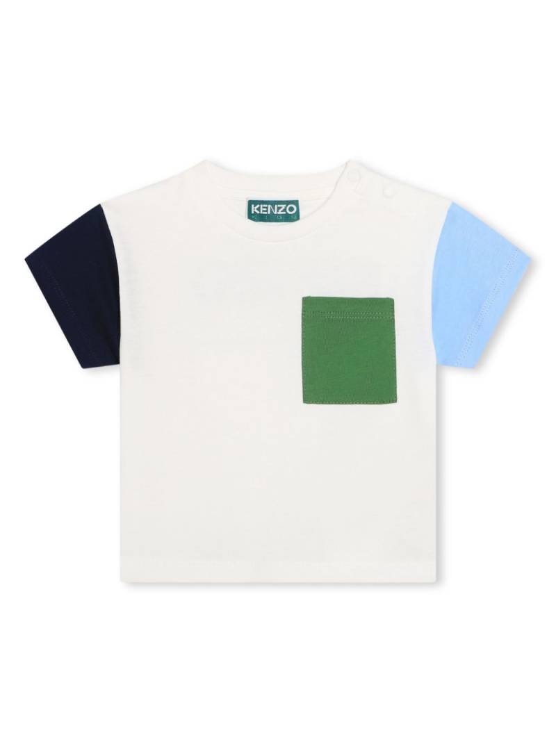 Kenzo Kids logo-print organic-cotton T-shirt - White von Kenzo Kids