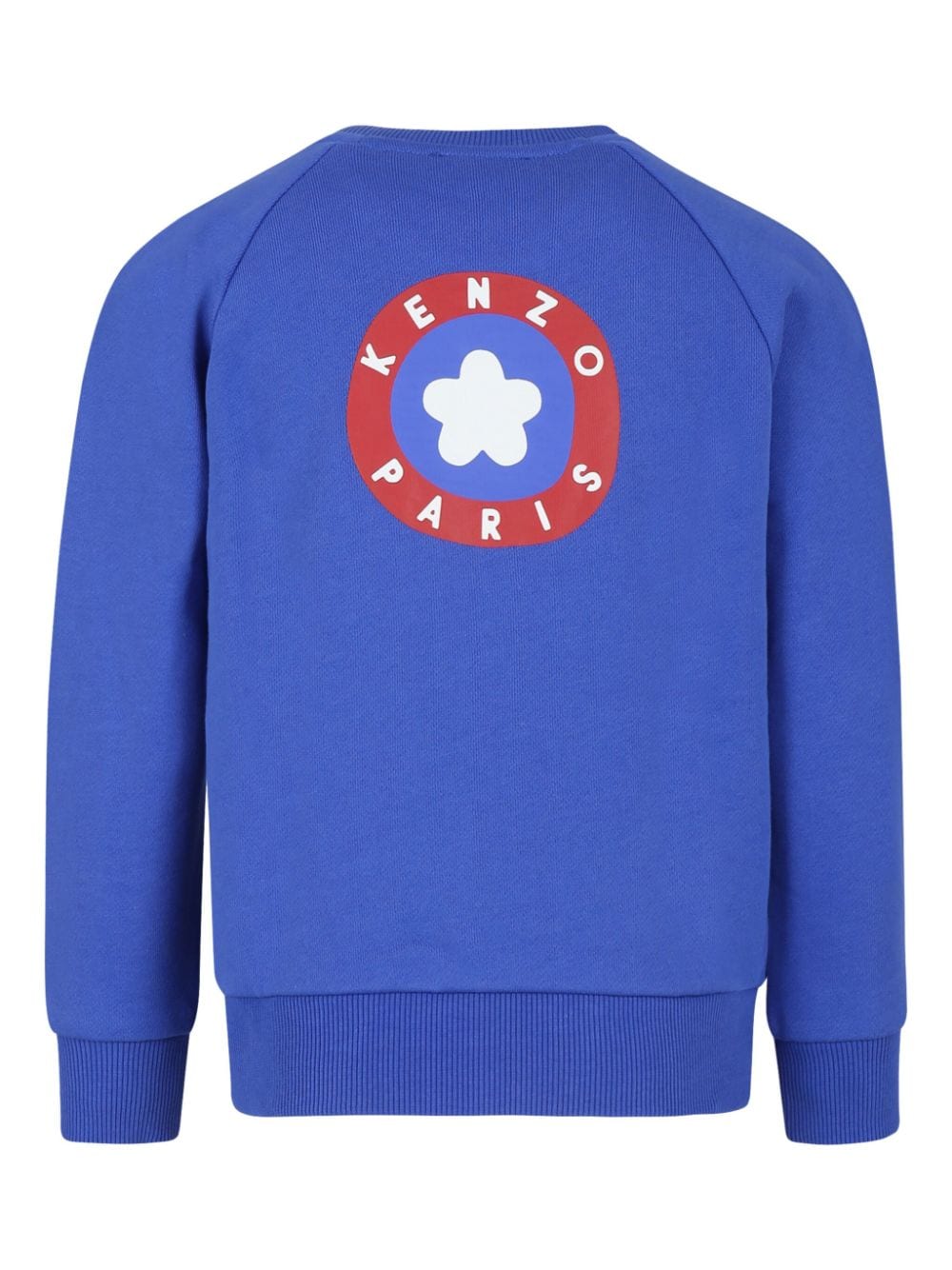 Kenzo Kids printed cotton sweatshirt - Blue von Kenzo Kids