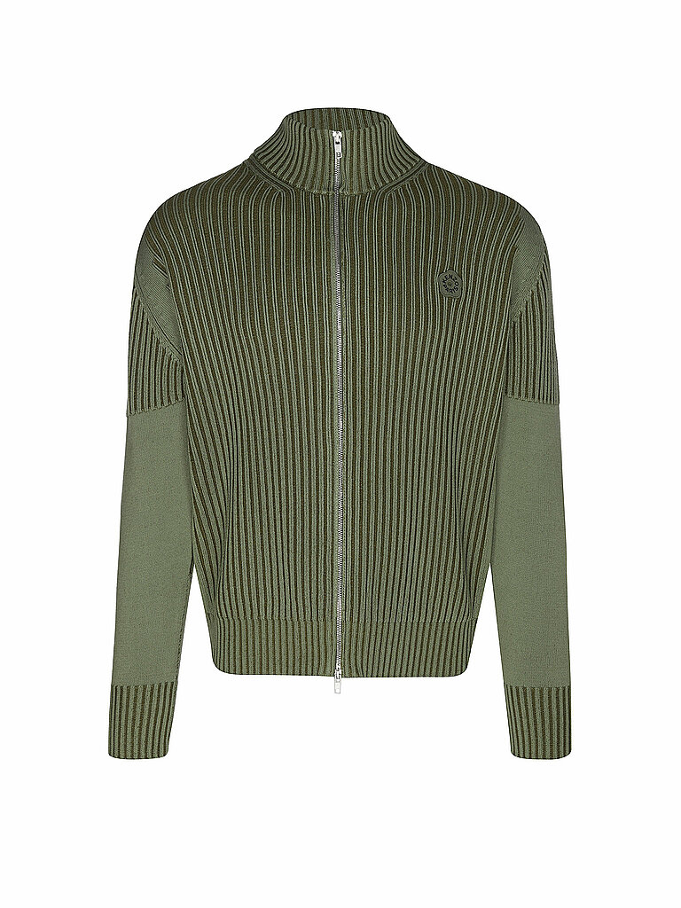 KENZO Strickjacke olive | M von Kenzo