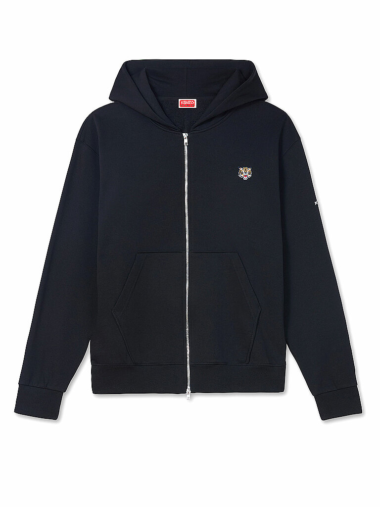 KENZO Sweatjacke schwarz | XXL von Kenzo