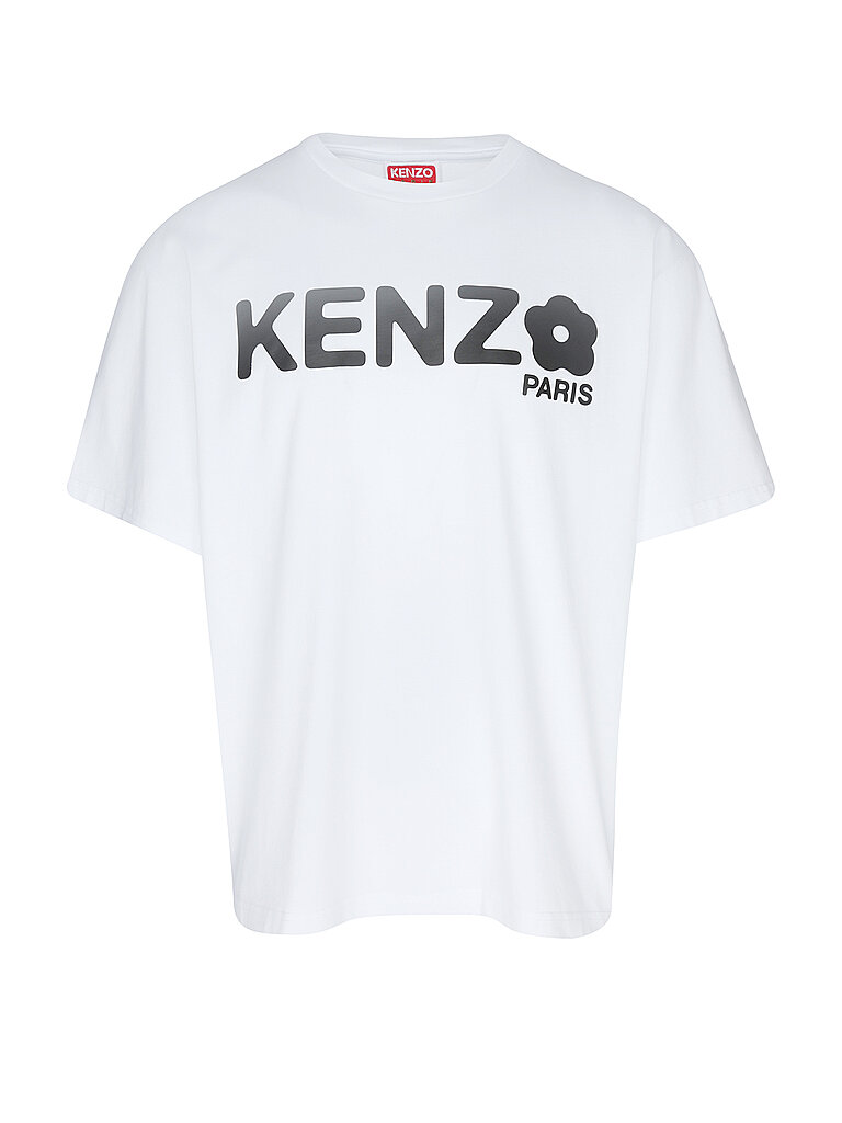 KENZO T-Shirt BOKE 2.0 weiss | L von Kenzo