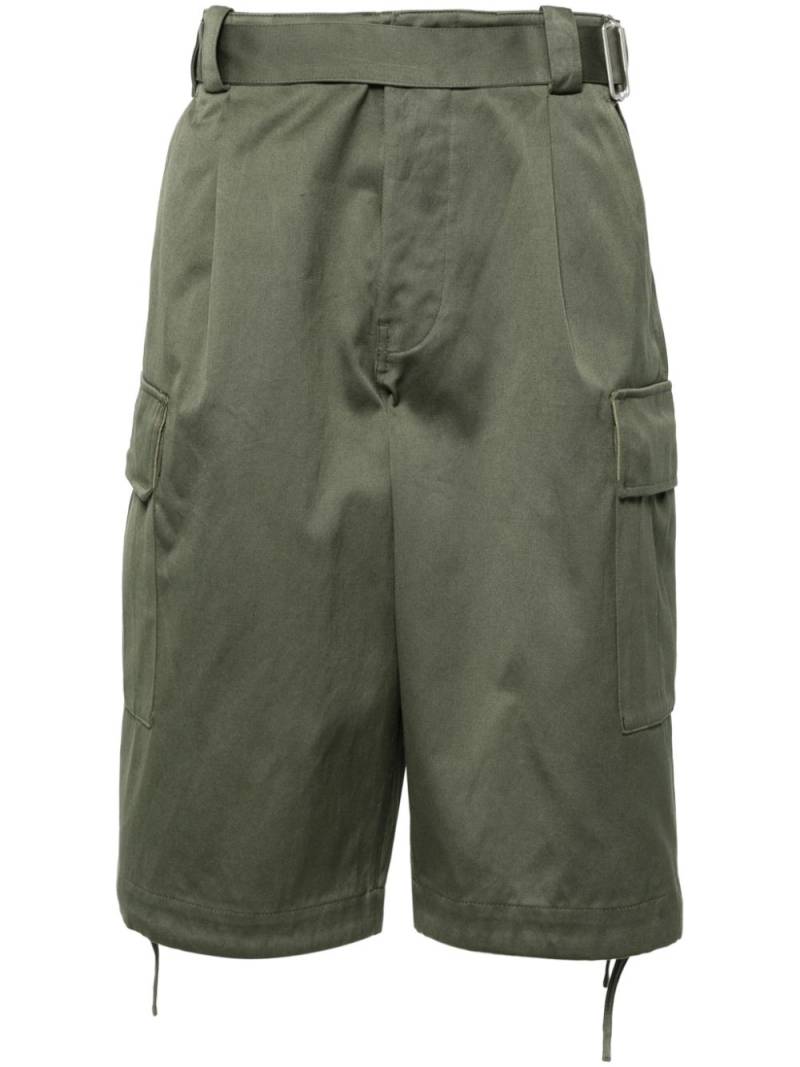 Kenzo Army cargo cotton shorts - Green von Kenzo