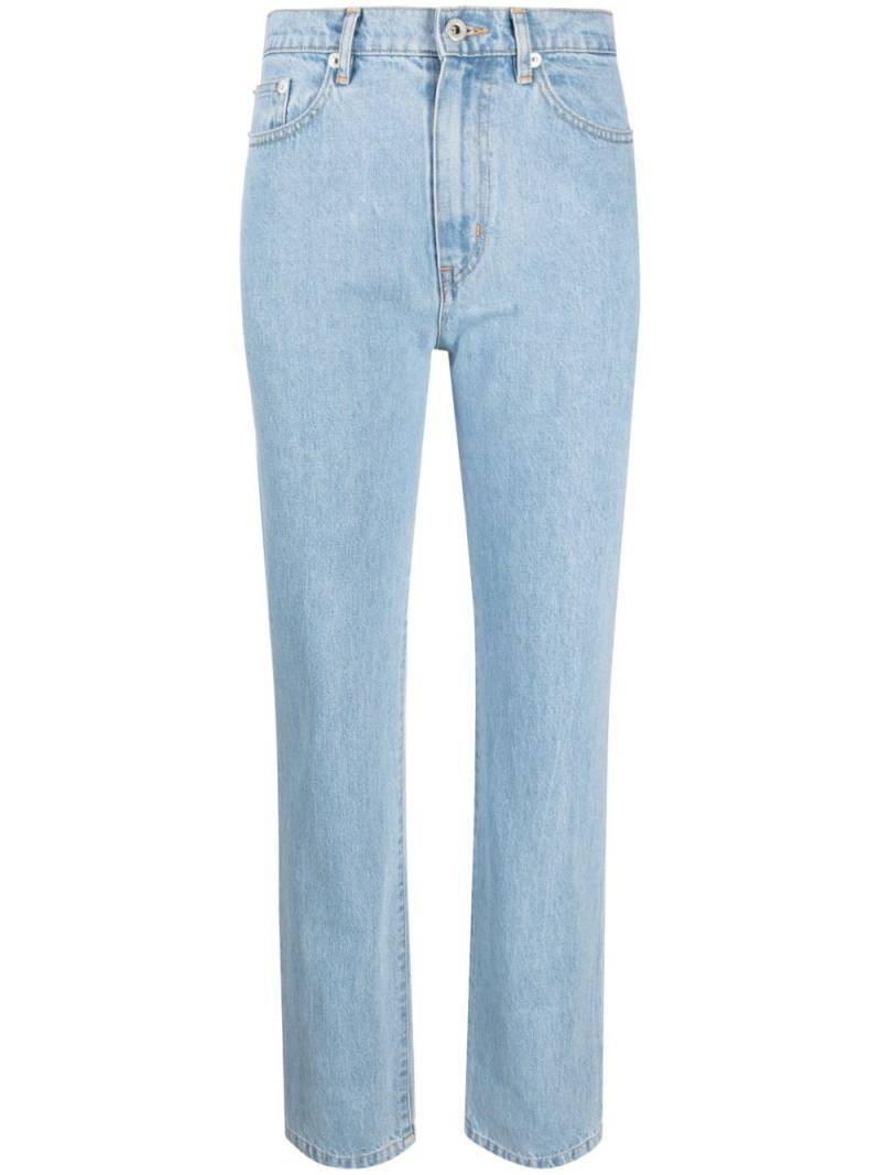 Kenzo Asagao straight-leg jeans - Blue von Kenzo