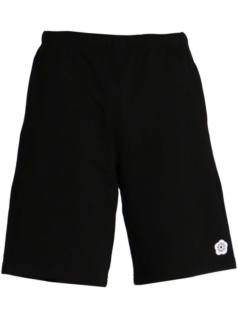 Kenzo Boke Flower 2.0-appliqué shorts - Black von Kenzo