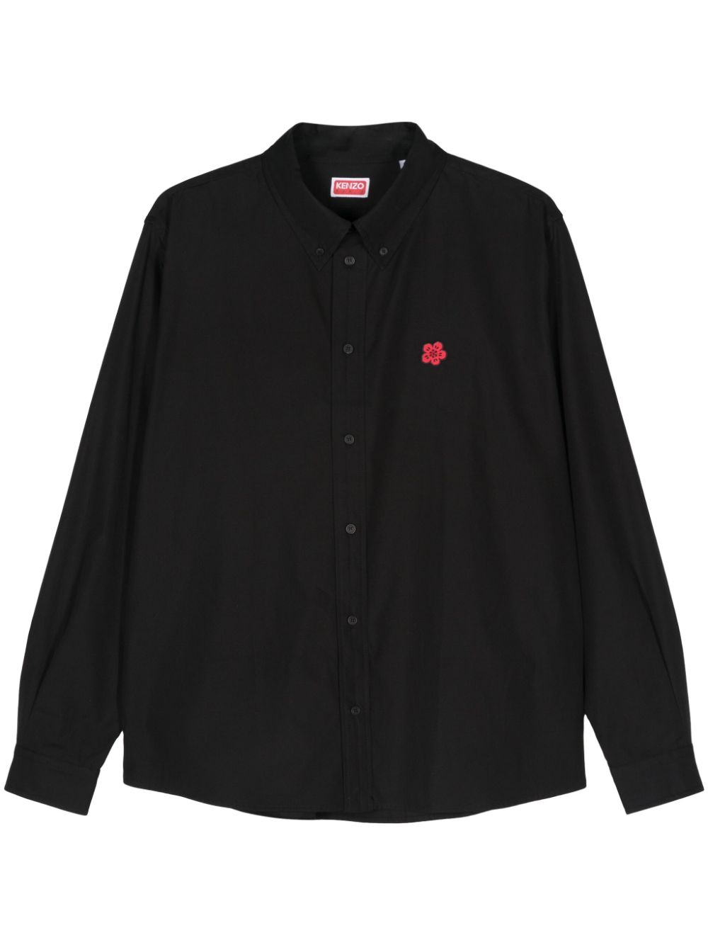 Kenzo Boke Flower cotton shirt - Black von Kenzo