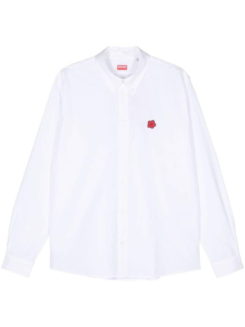 Kenzo Boke Flower cotton shirt - White von Kenzo