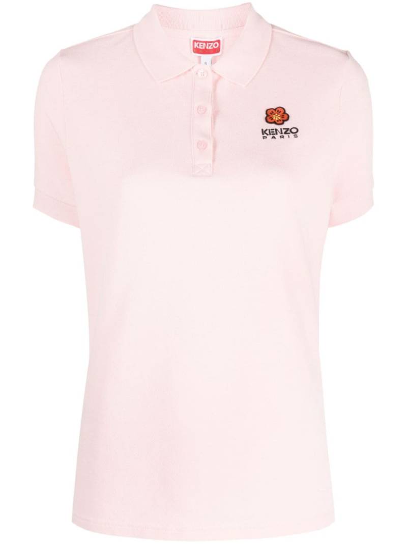 Kenzo Boke Flower piqué polo shirt - Pink von Kenzo