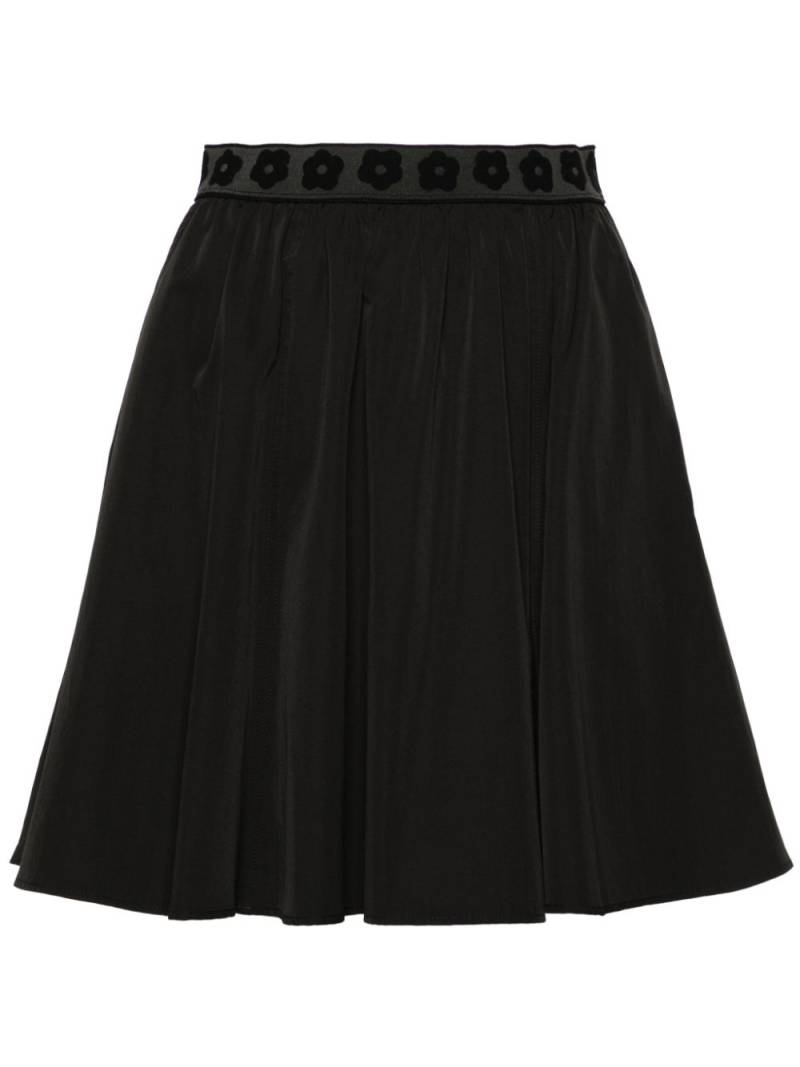 Kenzo Boke Flower poplin miniskirt - Black von Kenzo