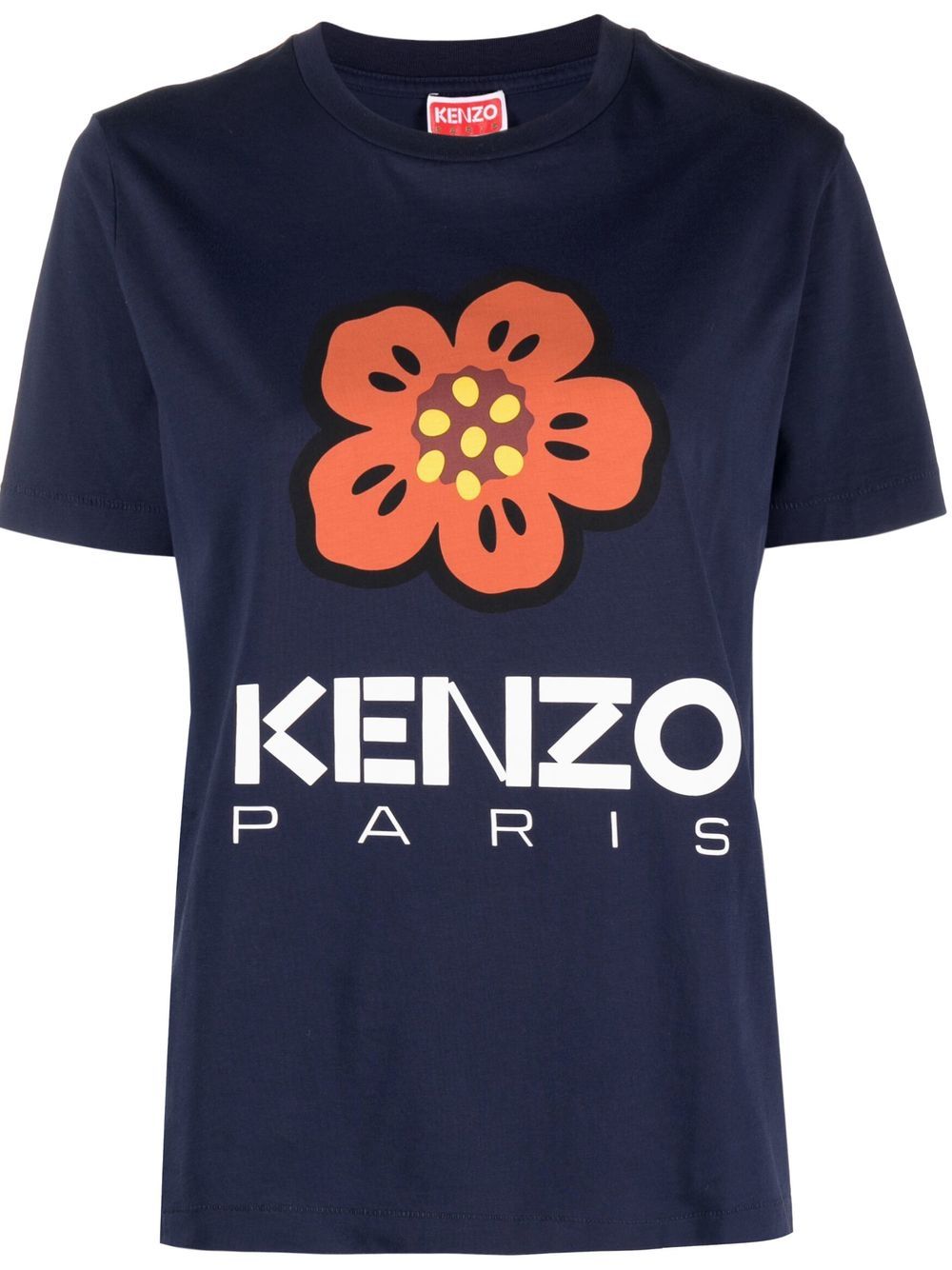 Kenzo Boke Flower-print T-shirt - Blue von Kenzo