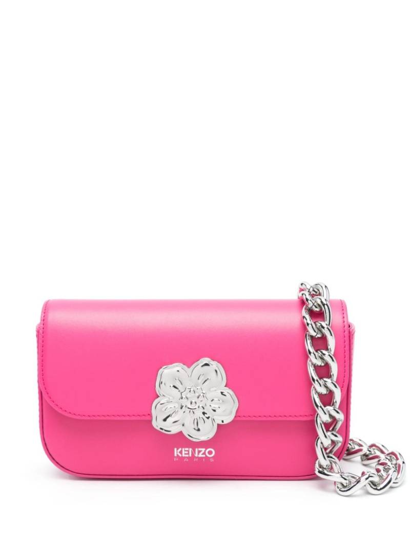 Kenzo Boke leather shoulder bag - Pink von Kenzo