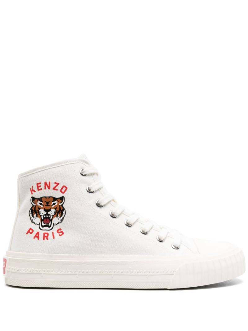 Kenzo Foxy canvas sneakers - White von Kenzo