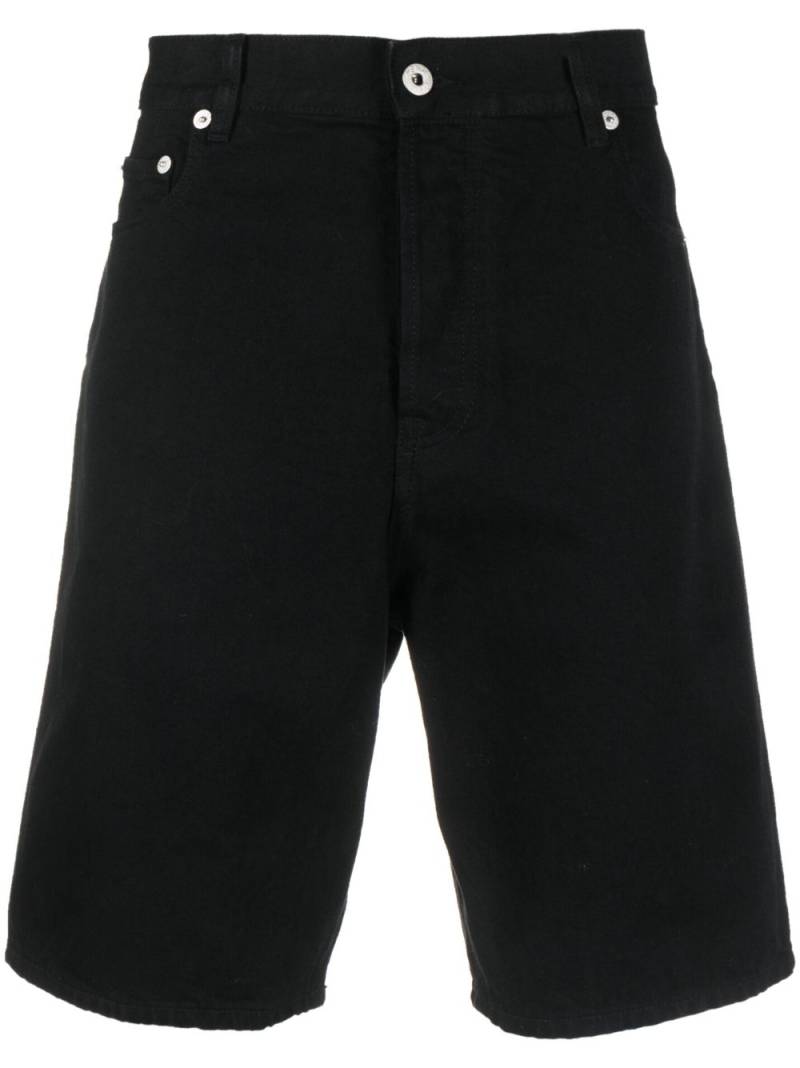 Kenzo Himawari denim shorts - Black von Kenzo