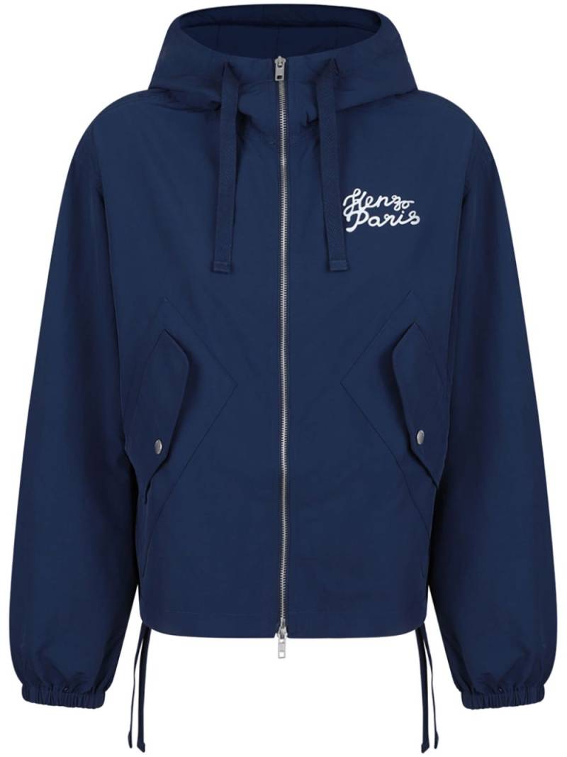 Kenzo Jungle Heart windbreaker - Blue von Kenzo