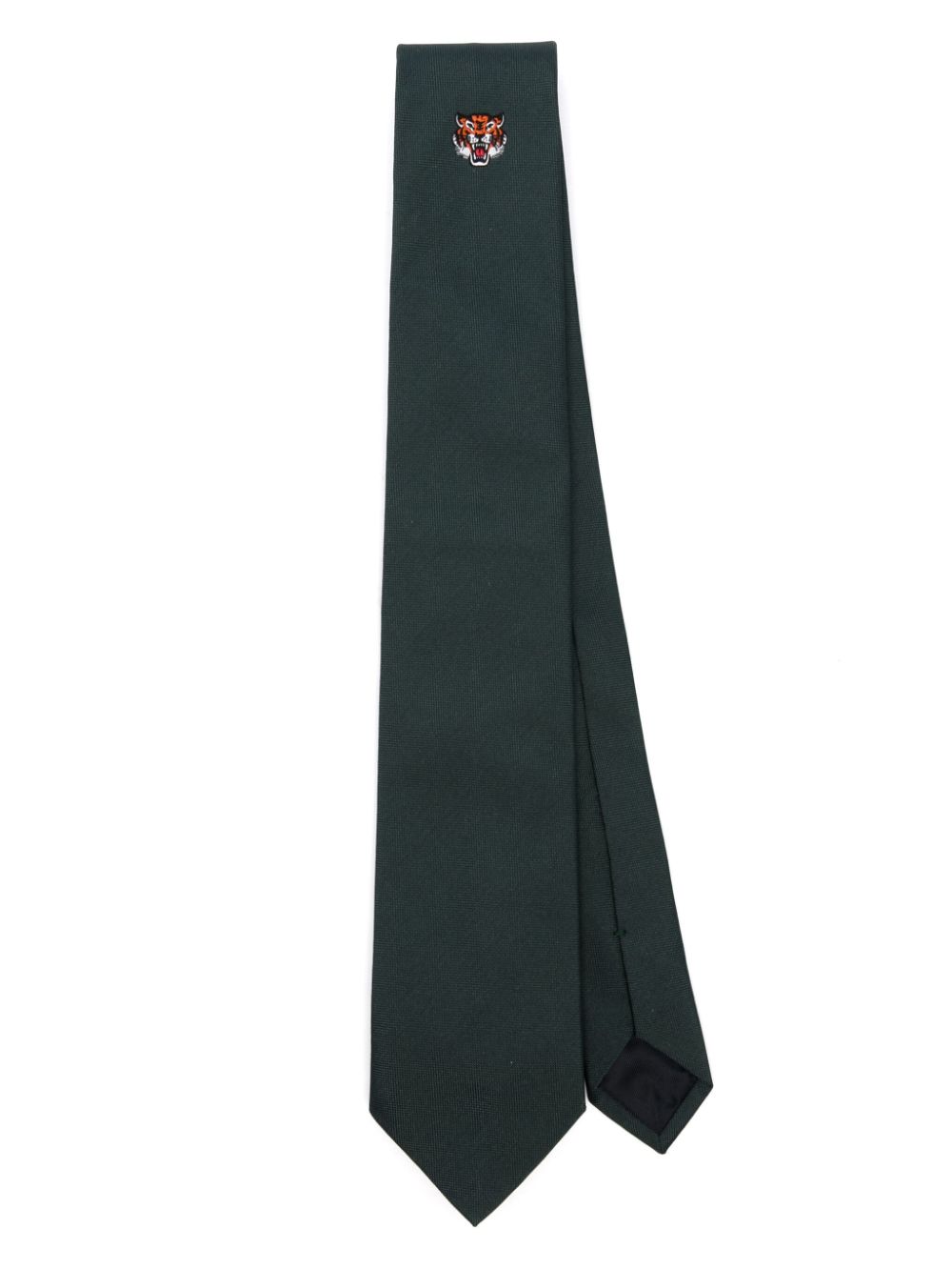 Kenzo KENZO Varsity embroidered tie - Green von Kenzo