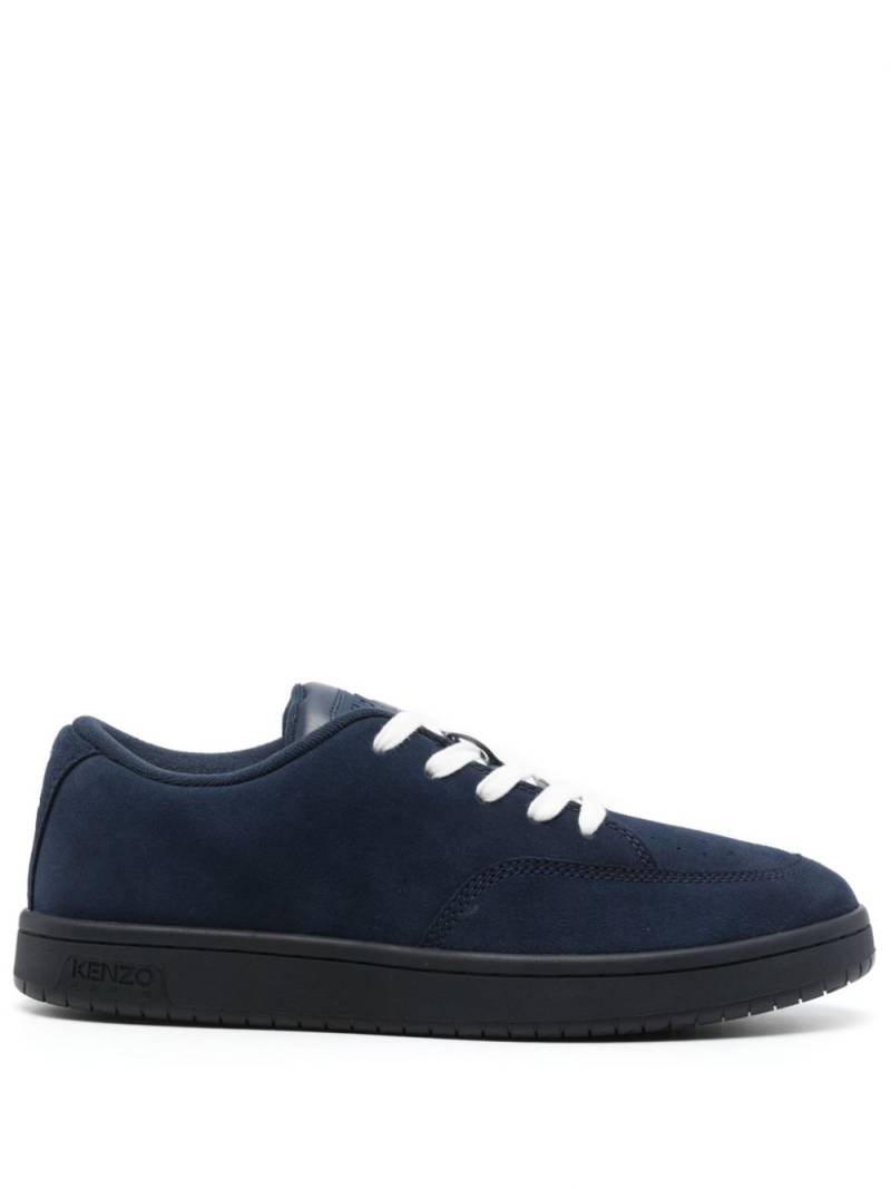 Kenzo Kenzo-Dome suede sneakers - Blue von Kenzo