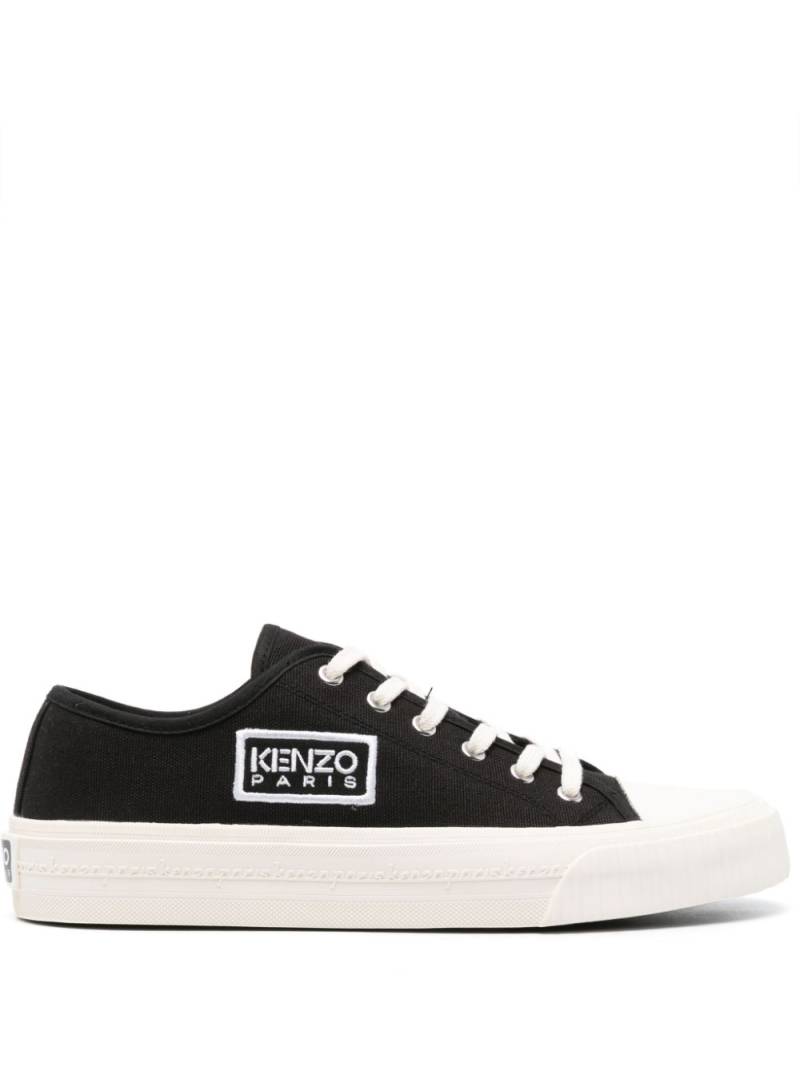 Kenzo Kenzo Foxy canvas sneakers - Black von Kenzo