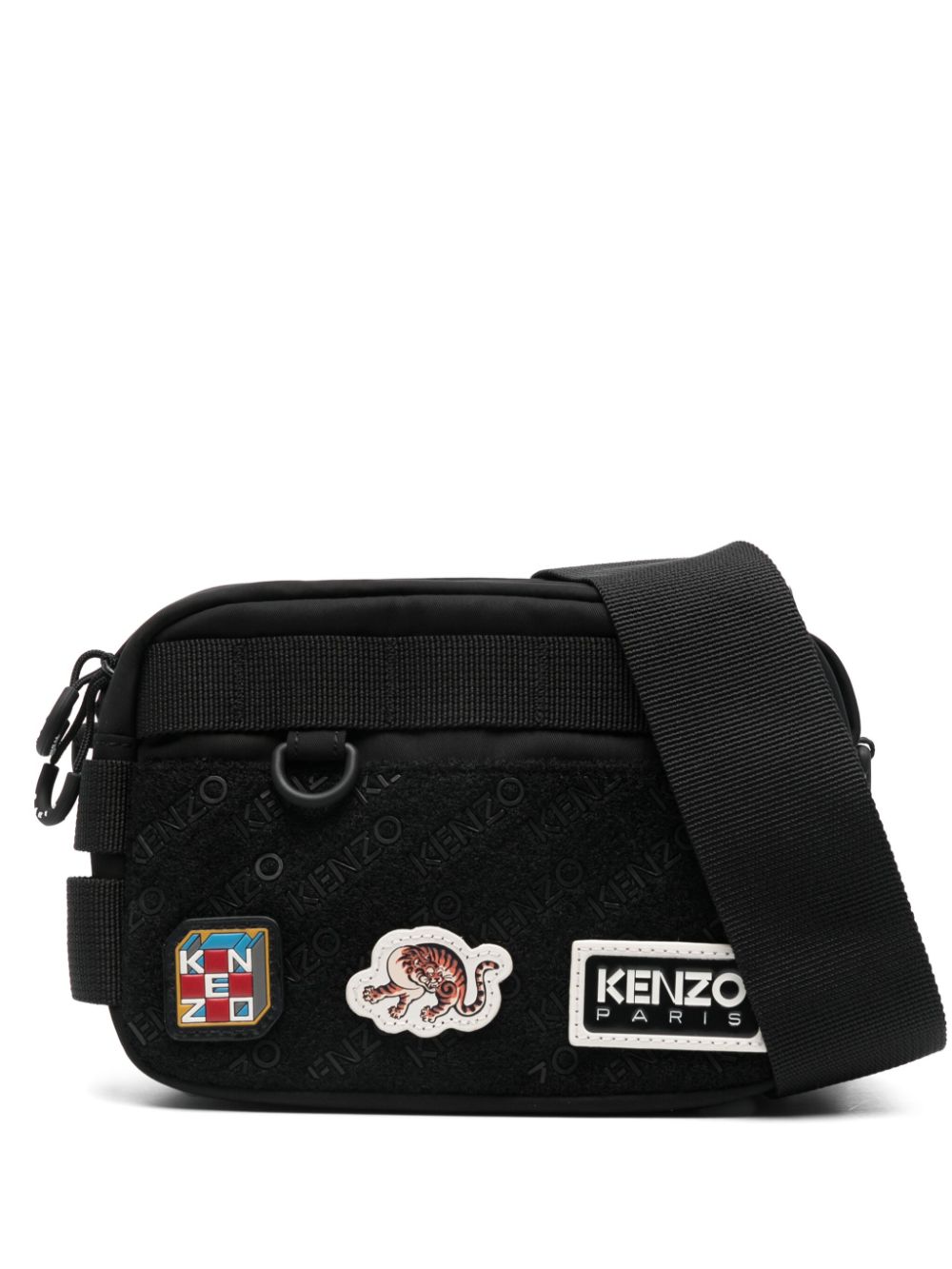 Kenzo Kenzo Jungle messenger bag - Black von Kenzo