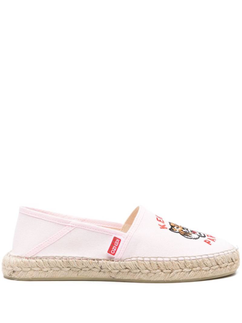 Kenzo Kenzo Lucky Tiger canvas espadrilles - Pink von Kenzo