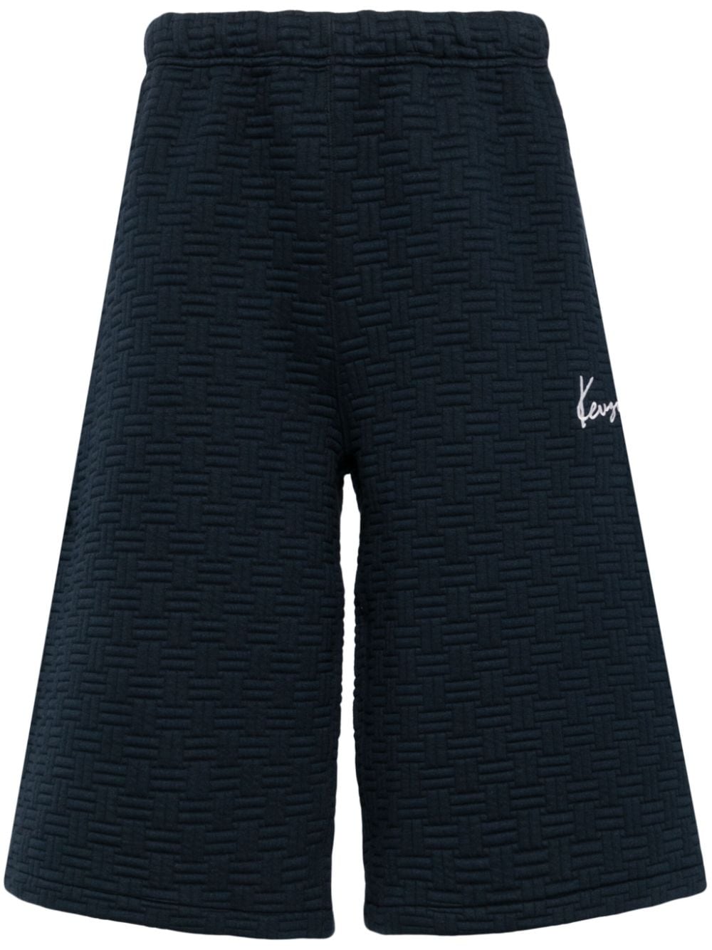 Kenzo Kenzo Weave bermuda shorts - Blue von Kenzo