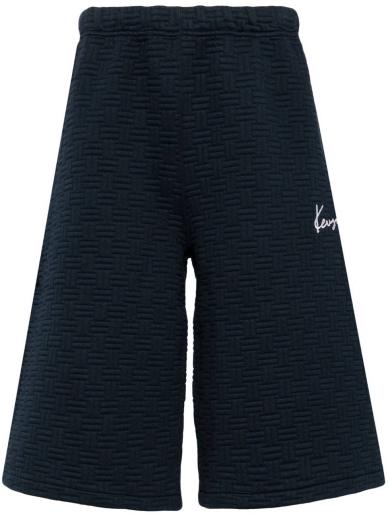 Kenzo Kenzo Weave bermuda shorts - Blue von Kenzo