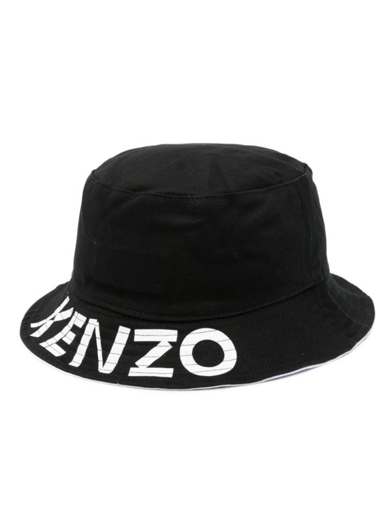 Kenzo Kenzography bucket hat - Black von Kenzo