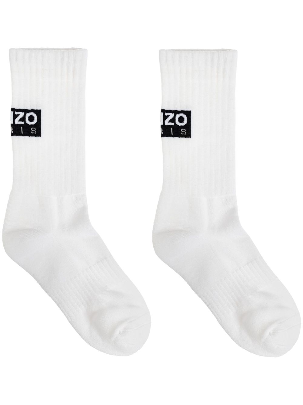 Kenzo logo-jacquard socks - White von Kenzo