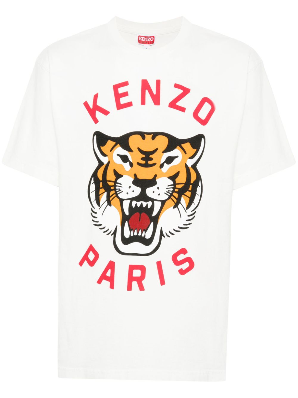 Kenzo Lucky Tiger T-shirt - White von Kenzo