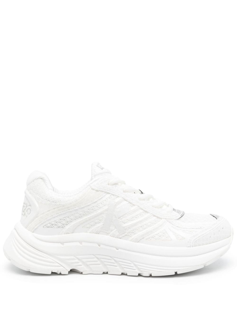 Kenzo Pace tonal-design knitted sneakers - White von Kenzo