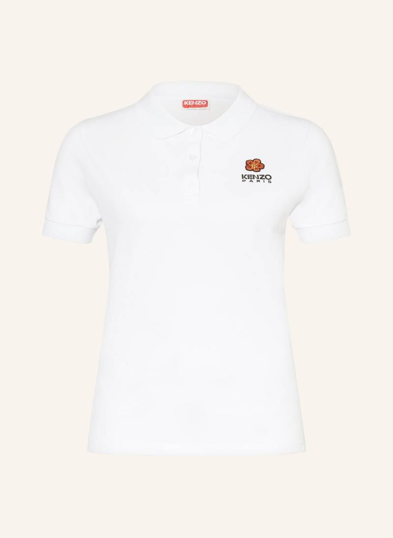 Kenzo Piqué-Poloshirt weiss von Kenzo