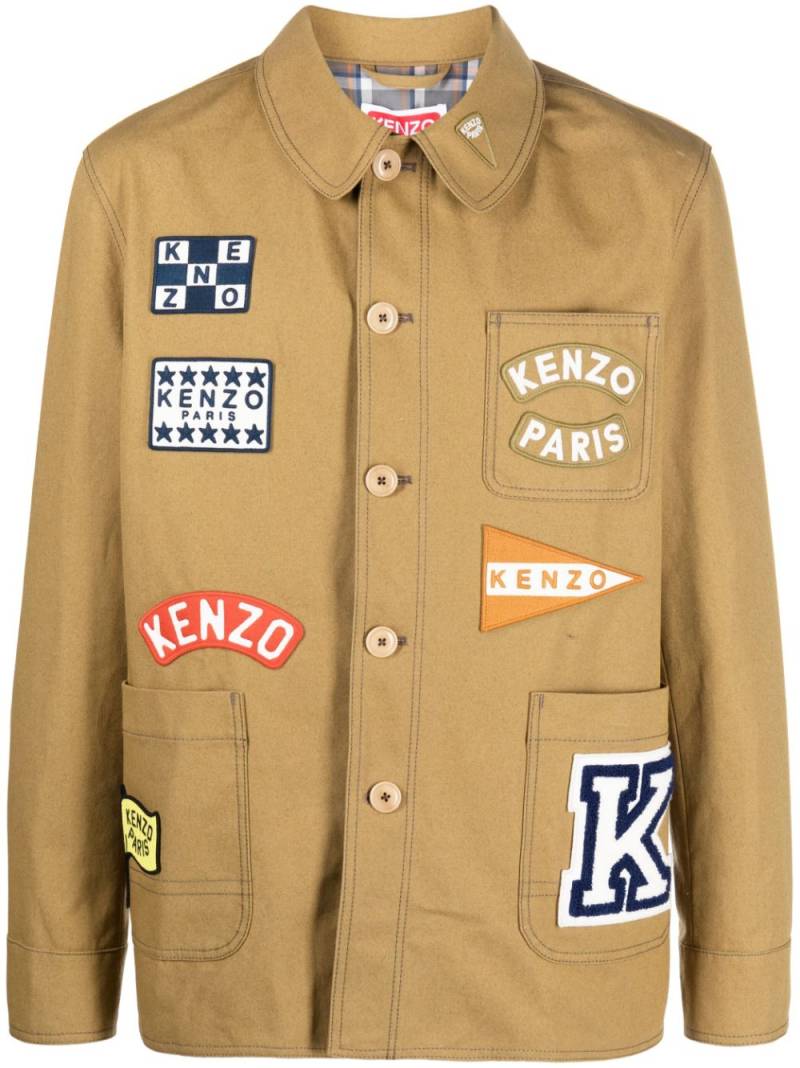 Kenzo Sailor workwear jacket - Green von Kenzo