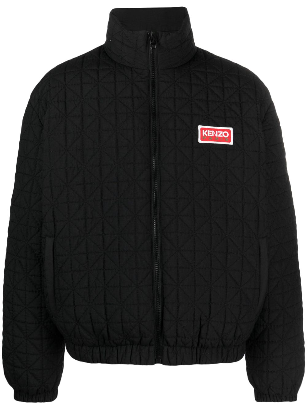 Kenzo Sashiko-stitch puffer jacket - Black von Kenzo