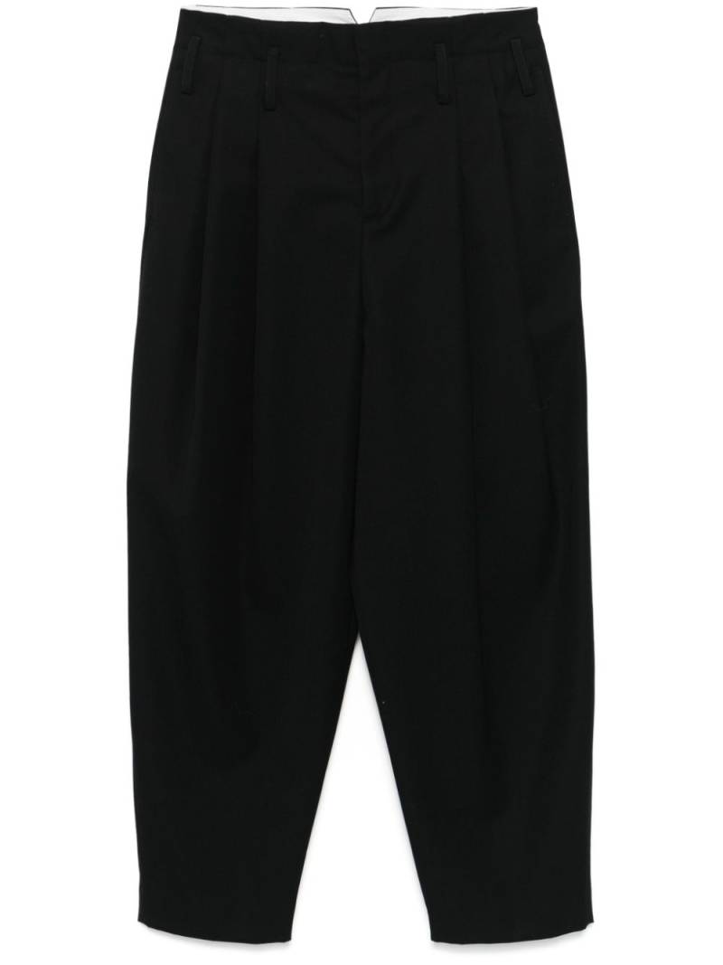 Kenzo School Boy "Black" loose-fit trousers von Kenzo