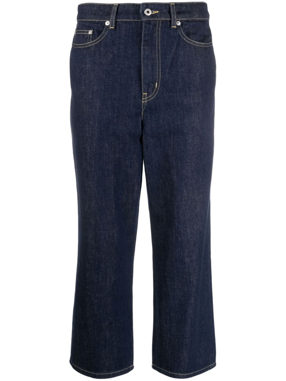 Kenzo Sumire cropped jeans - Blue von Kenzo
