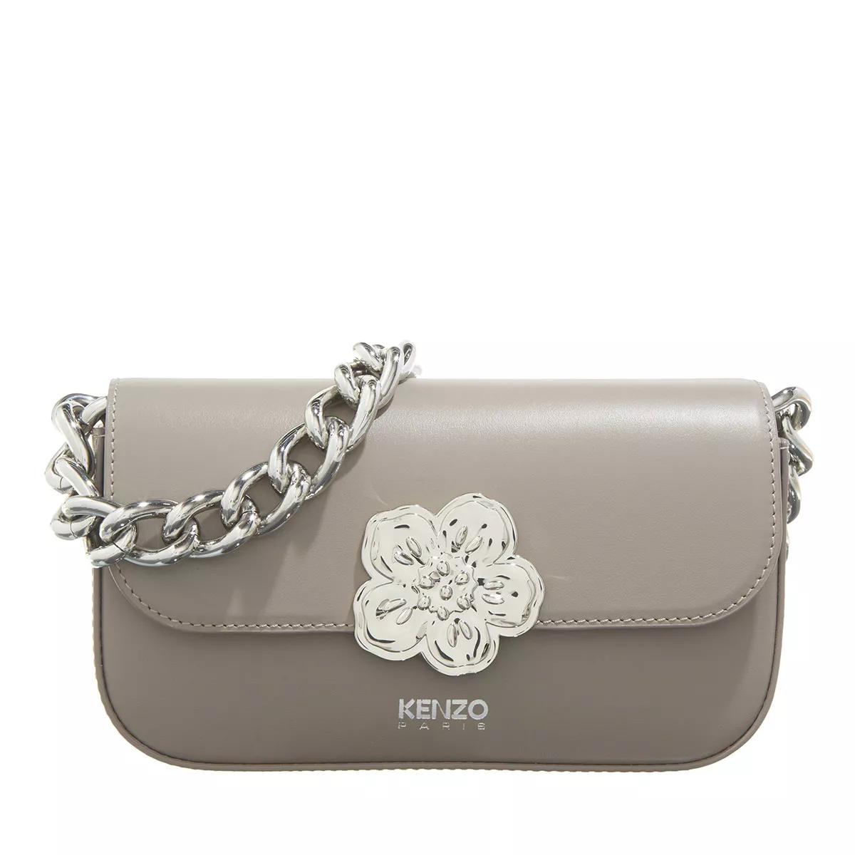 Kenzo Schultertasche - Kenzo Boke - Gr. unisize - in Taupe - für Damen von Kenzo