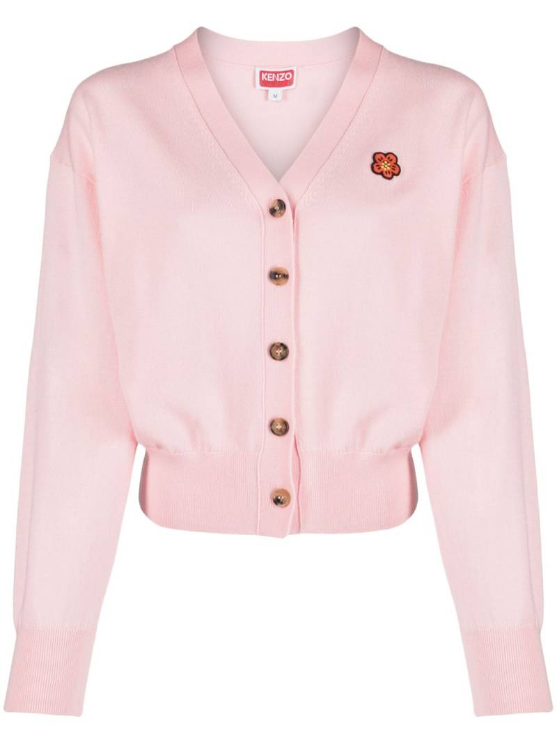 Kenzo V-neck wool cardigan - Pink von Kenzo