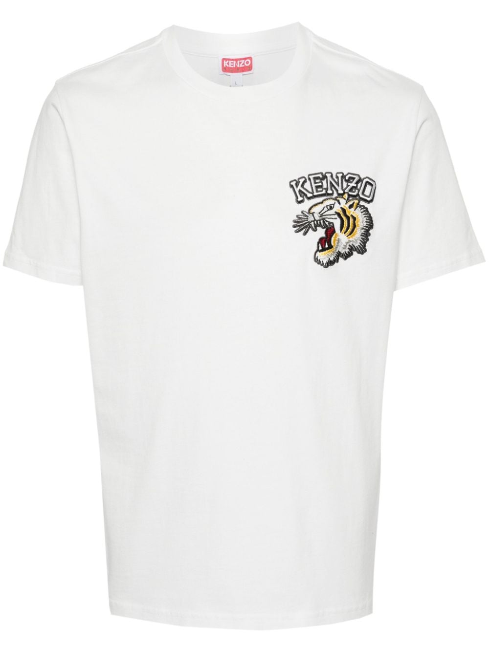 Kenzo Varsity Jungle cotton T-shirt - White von Kenzo