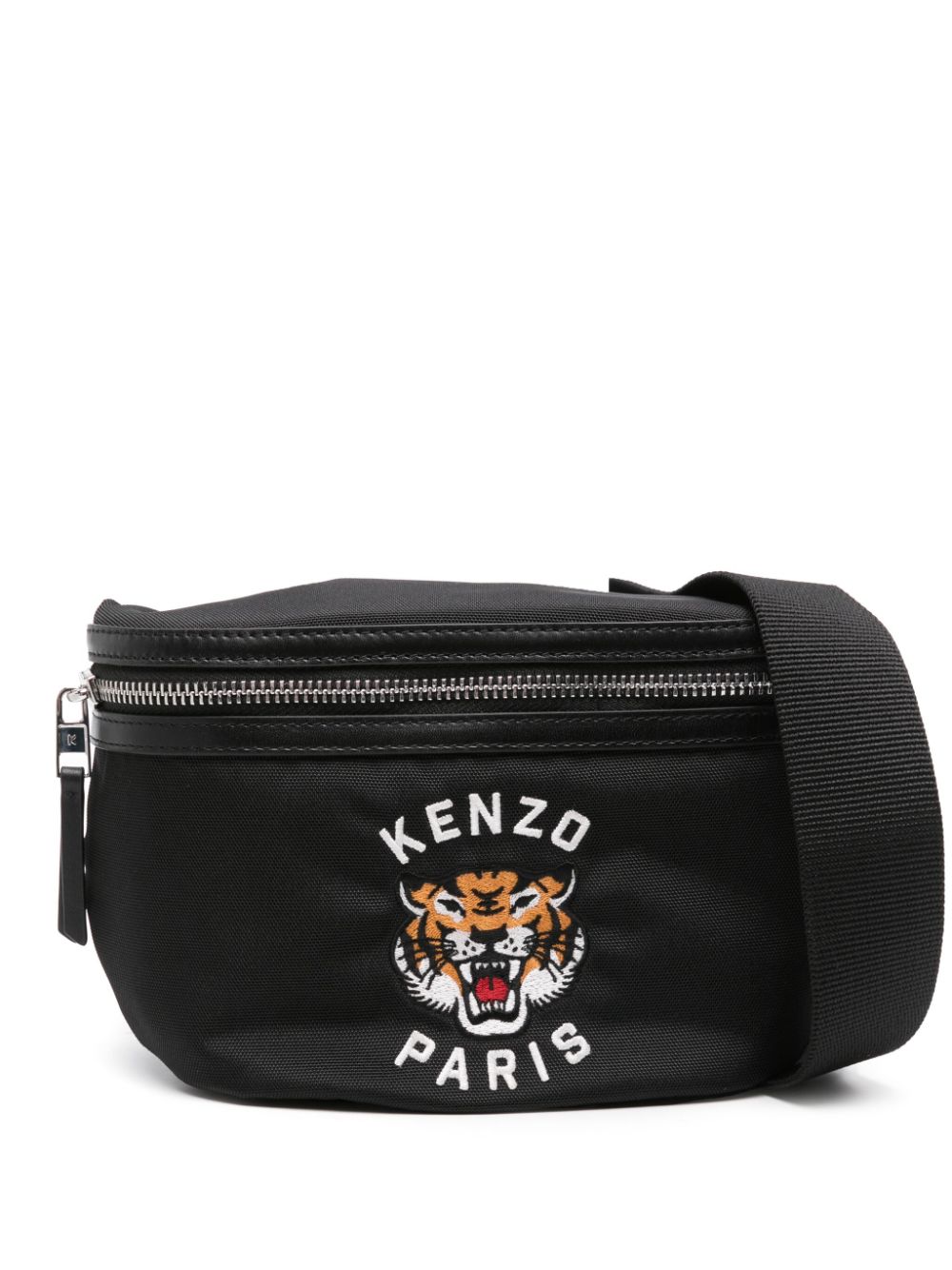 Kenzo Varsity logo-embroidered belt bag - Black von Kenzo