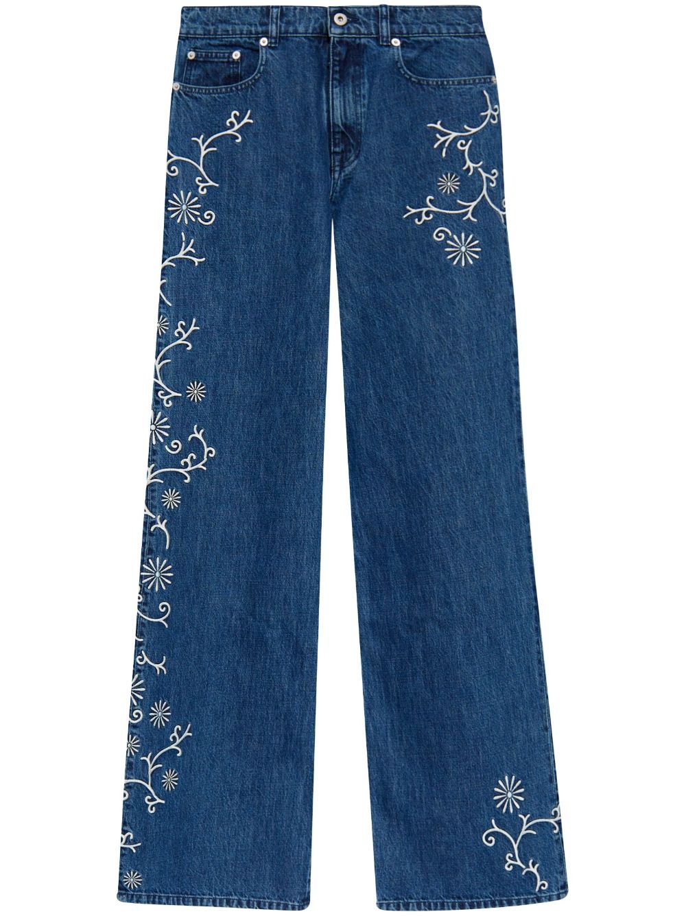 Kenzo cotton wide-leg jeans - Blue von Kenzo