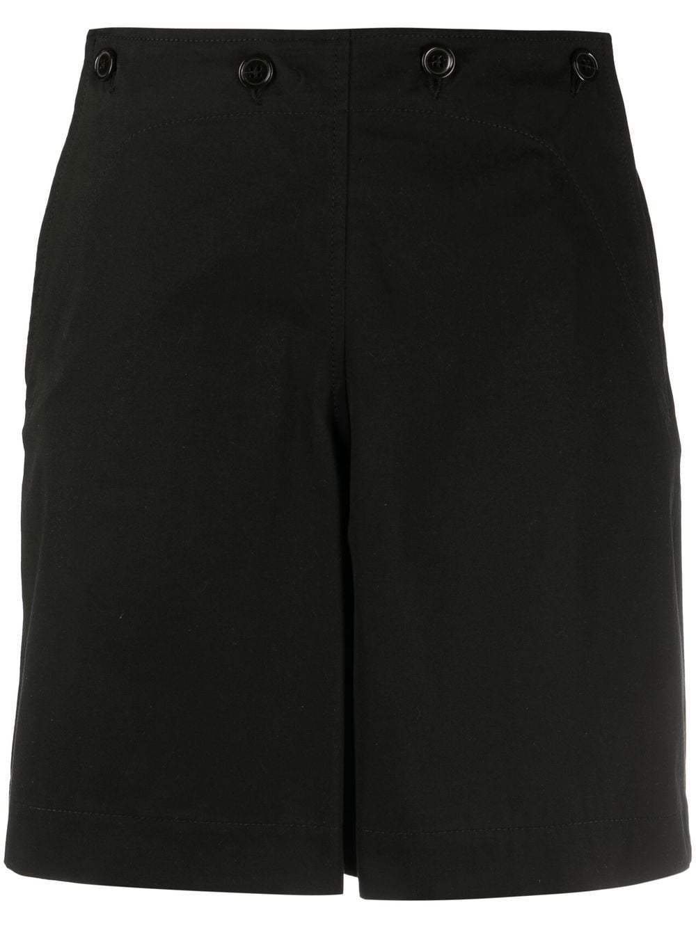 Kenzo decorative-button-detail shorts - Black von Kenzo