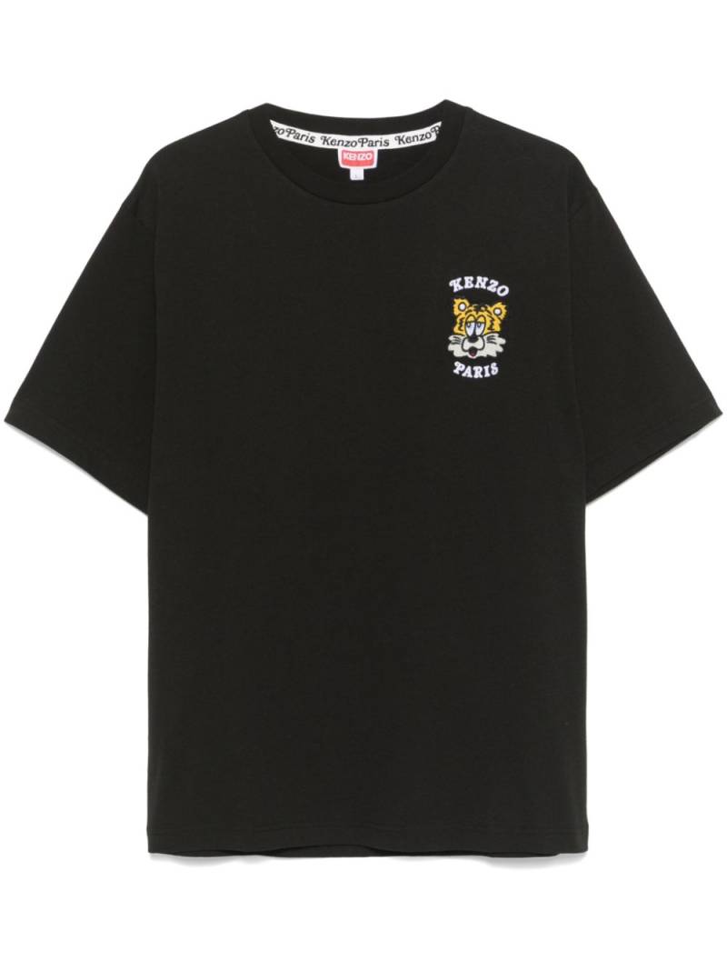 Kenzo embroidered-logo T-shirt - Black von Kenzo