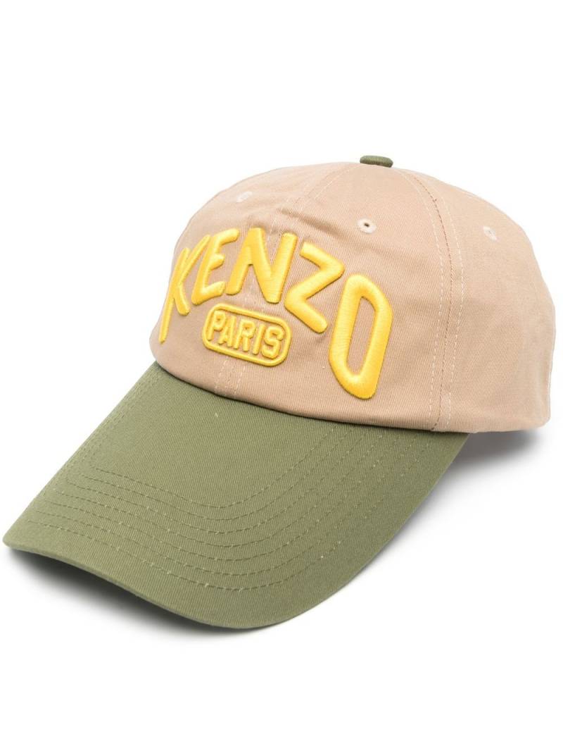 Kenzo embroidered-logo baseball cap - Neutrals von Kenzo