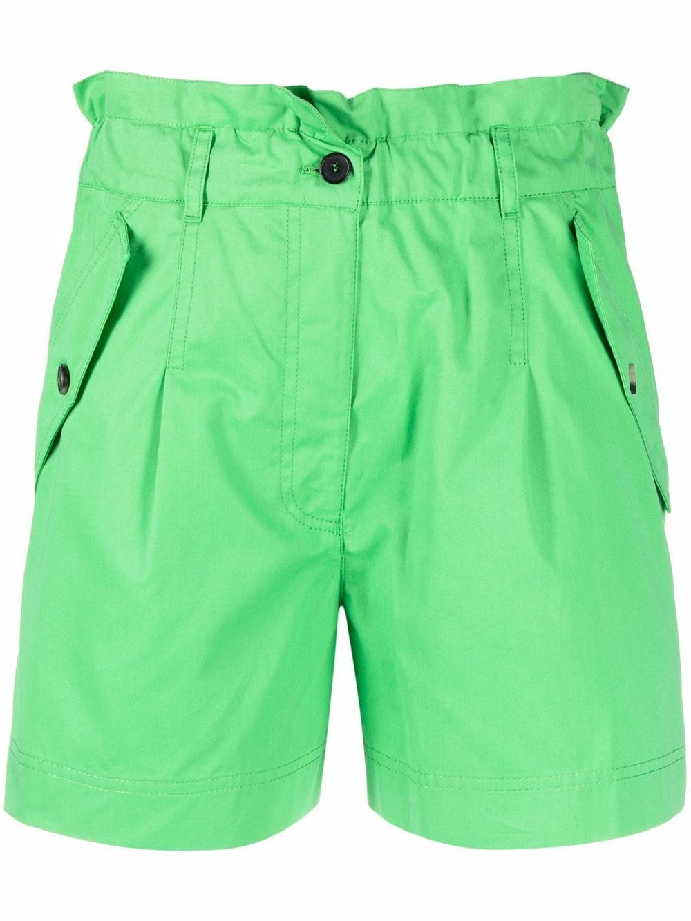 Kenzo high-waisted cargo shorts - Green von Kenzo