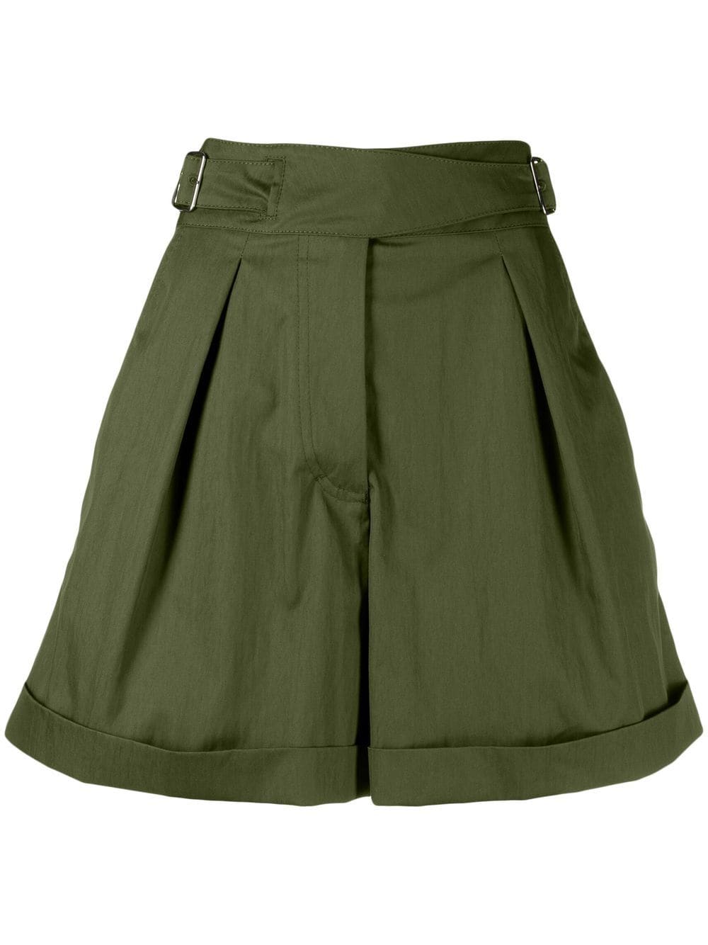 Kenzo high-waisted shorts - Green von Kenzo