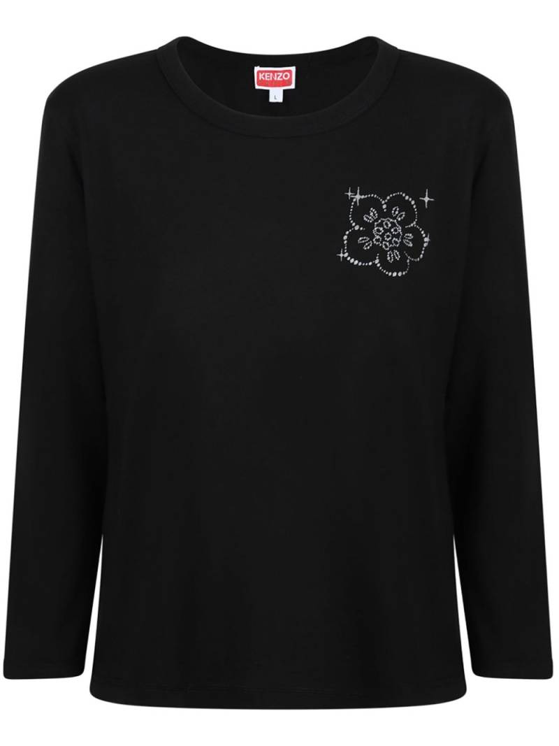 Kenzo logo-embellished T-shirt - Black von Kenzo