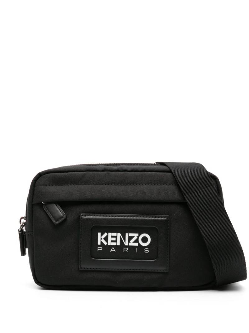 Kenzo logo-embossed belt bag - Black von Kenzo