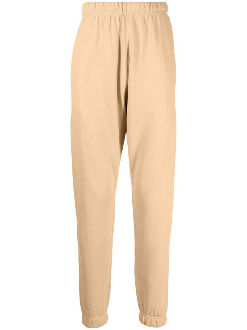 Kenzo logo-embroidered cotton track pants - Neutrals von Kenzo