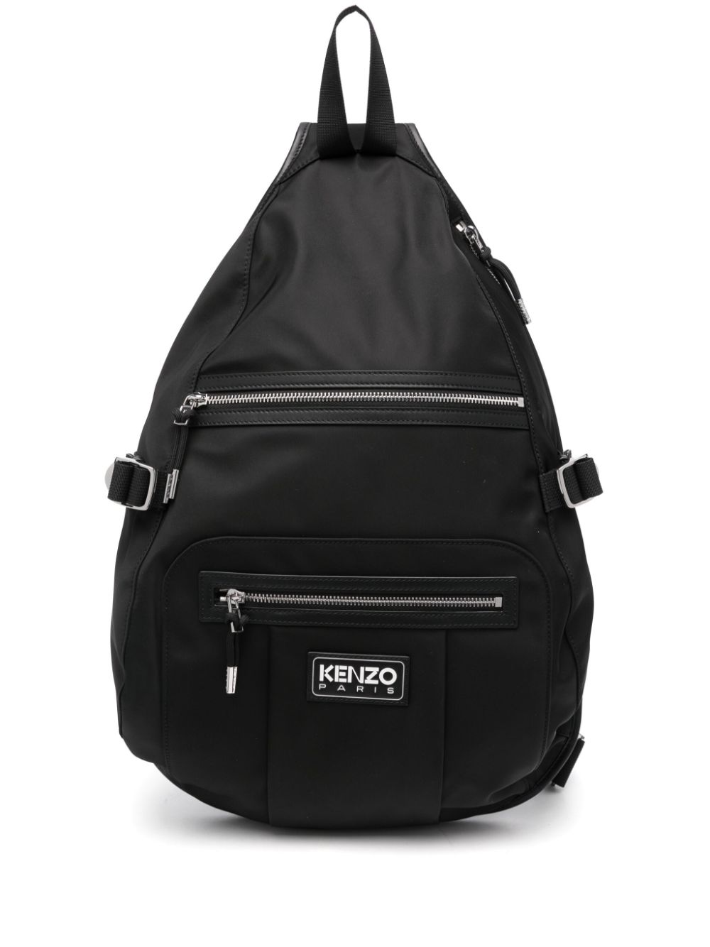 Kenzo logo-patch backpack - Black von Kenzo